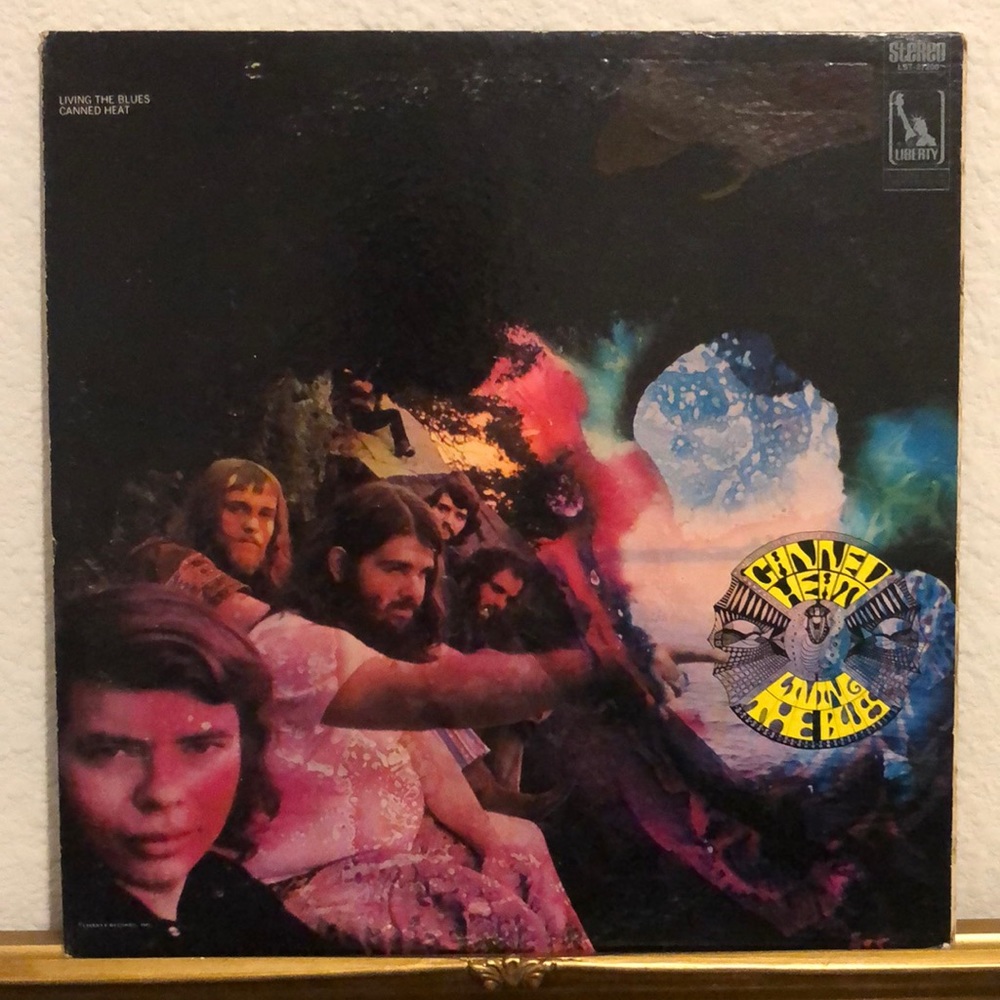Canned Heat Living The Blues Double Vinyl Lp Set